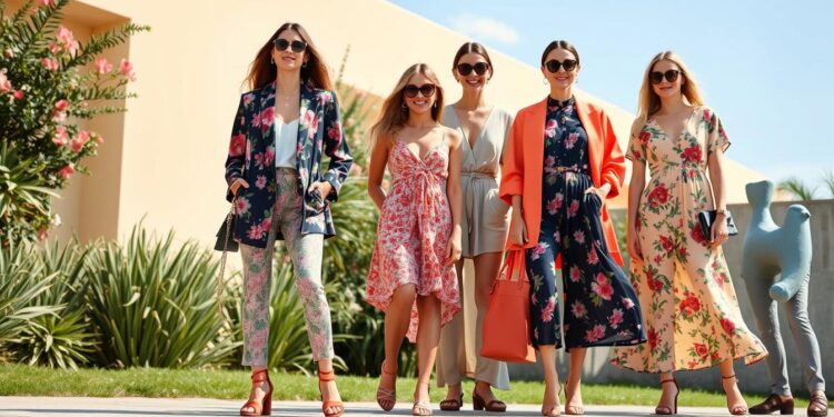 Frühjahr und Sommer Modetrends