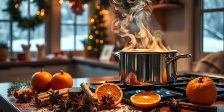 Selbstgemachter Glühwein