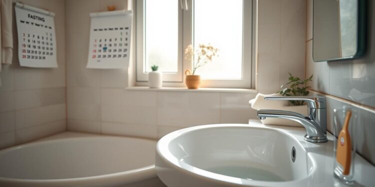 Zähneputzen beim Fasten